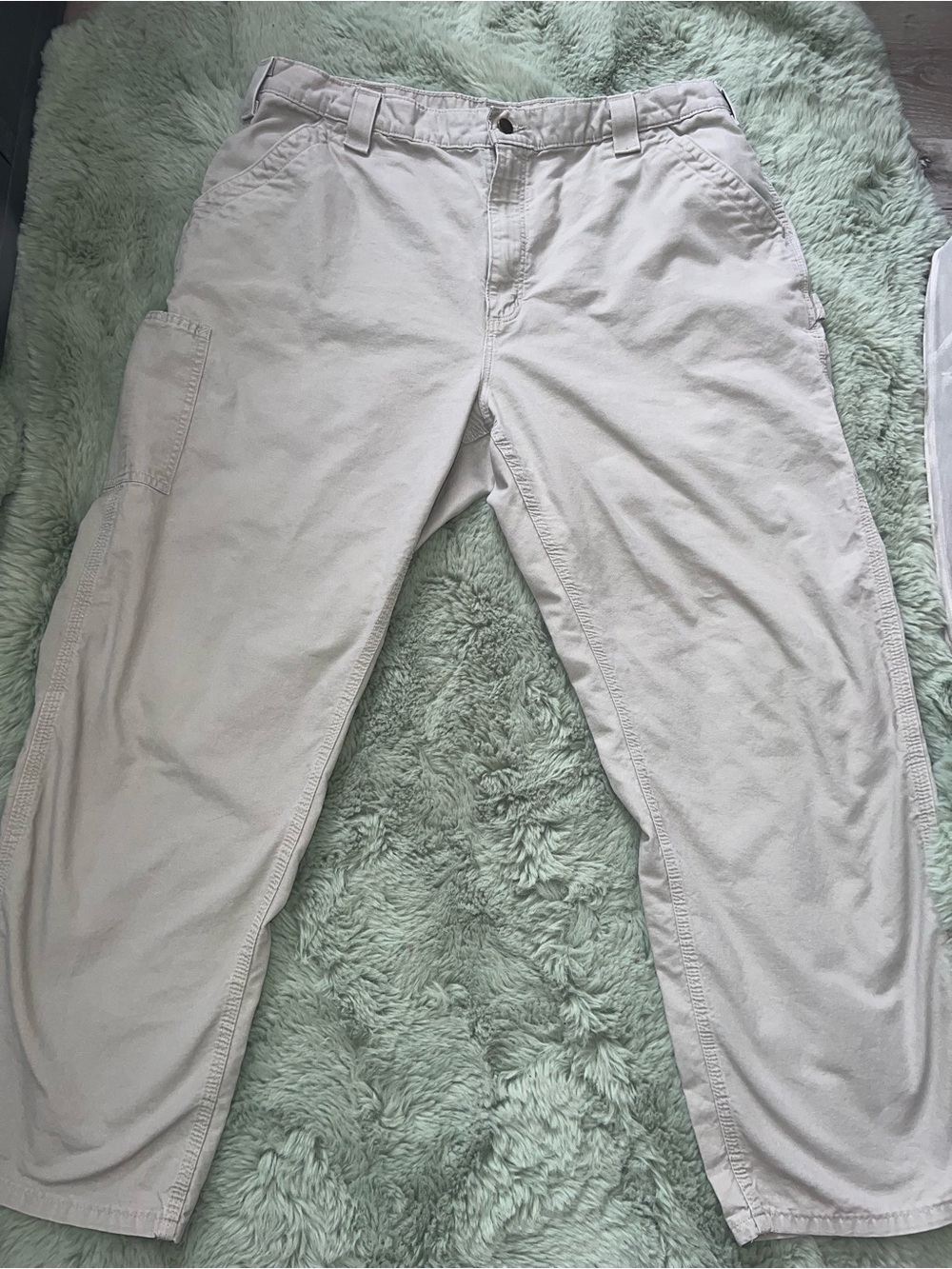 Carhartt Men's Light Tan Cargo Pants